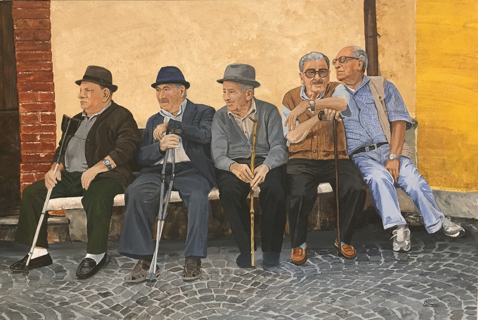 hommes âgés