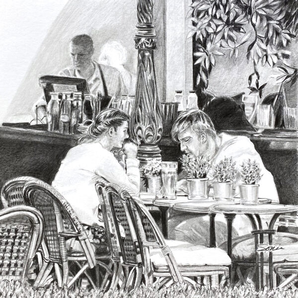 Oeuvre "En terrasse"