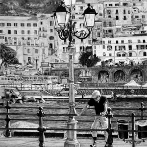 Oeuvre "Lumineuse Amalfi"