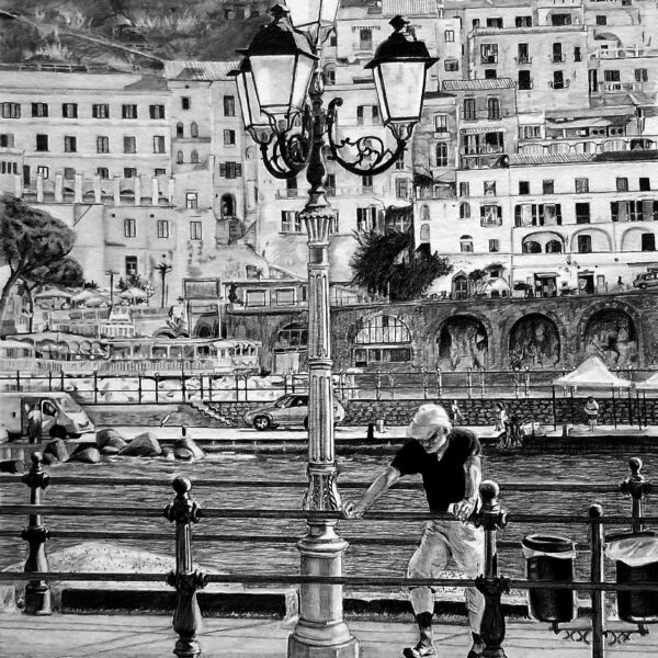 Oeuvre "Lumineuse Amalfi"