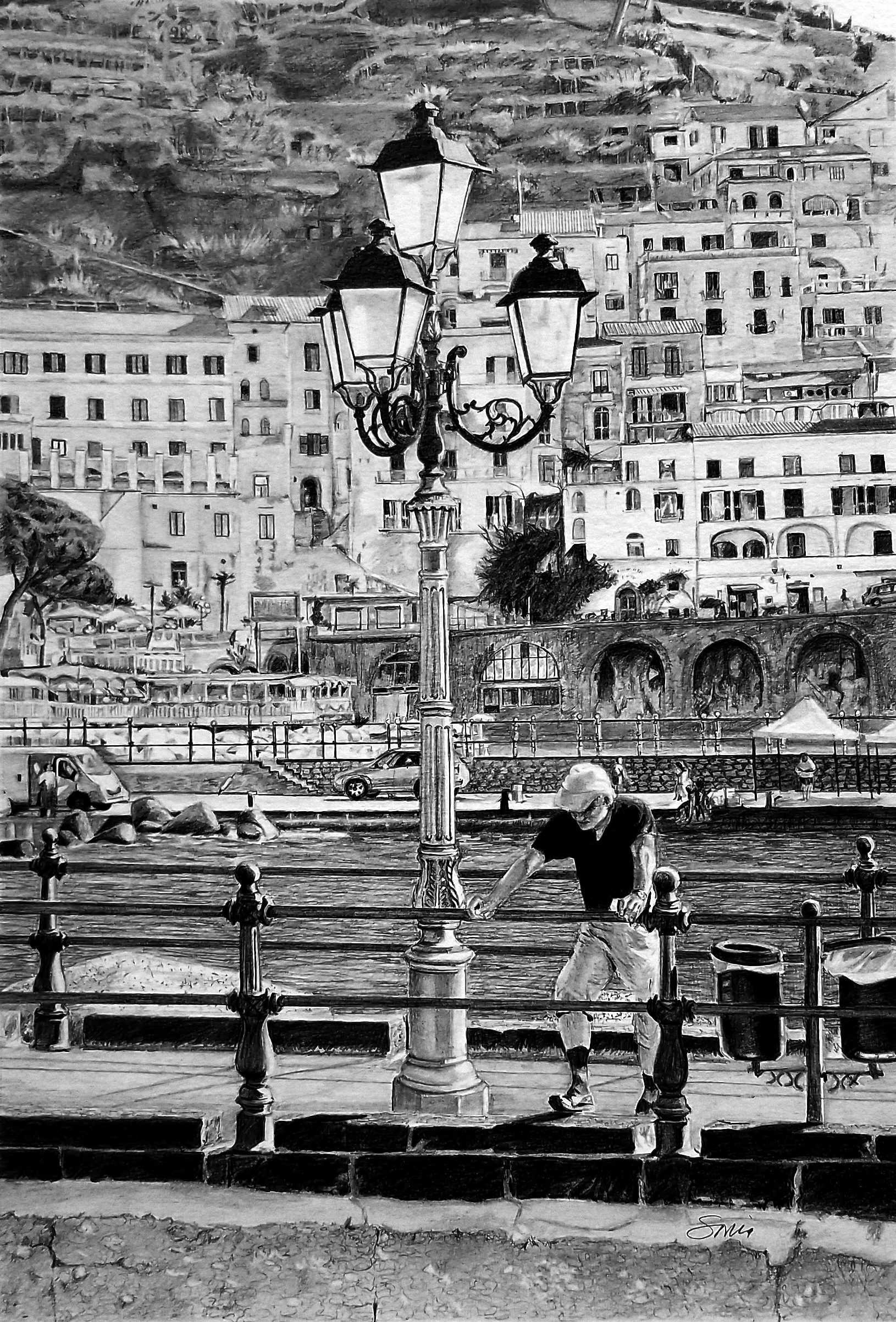 Oeuvre "Lumineuse Amalfi"