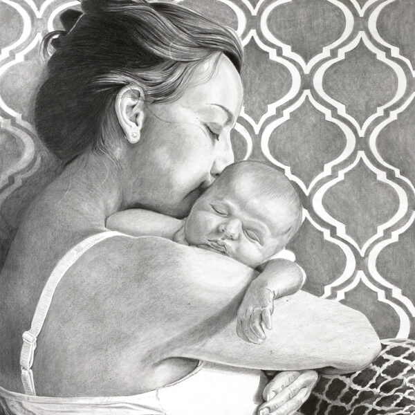 Dessin réaliste au crayon graphite | Artiste québécoise Sonia Isabelle
